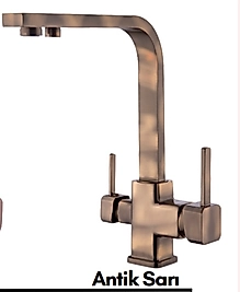 Kare Antik Arıtmalı Mutfak Bataryası