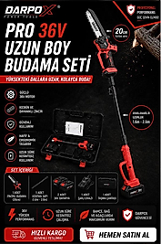 PRO 36V UZUN BOY BUDAMA SETİ