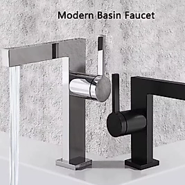 KROM T TİPİ ÇANAK LAVABO BATARYASI