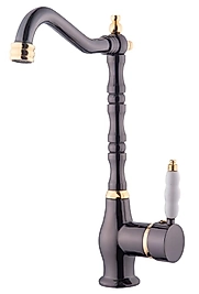 RUSTİK MUTFAK BATARYASI FÜME GOLD RENGİ