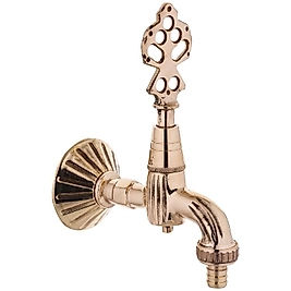 Delikli Osmanlı Musluğu Gold (Hortum Rekorlu )
