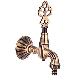 Delikli Osmanlı Musluğu Antik ( Hortum Rekorlu)