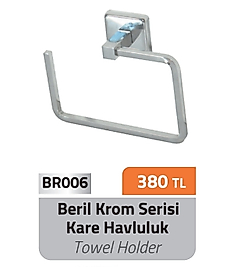 Beril Krom Kare Havluluk Pirinç