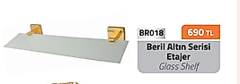 Beril Gold Etajer Pirinç