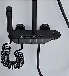 SİYAH DİJİTAL DUŞ SİSTEMİ