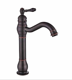 RUSTİK LAVABO BATARYASI SİYAH BAKIR