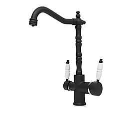 SİYAH RUSTİK ARITMALI MUTFAK BATARYASI